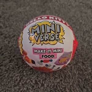 Hello Kitty Mini Verse Make It Mini Food Toy
